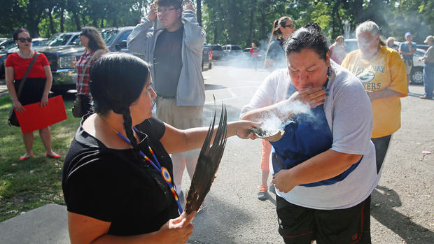 Far-reaching tribal solidarity displayed at pipeline protest