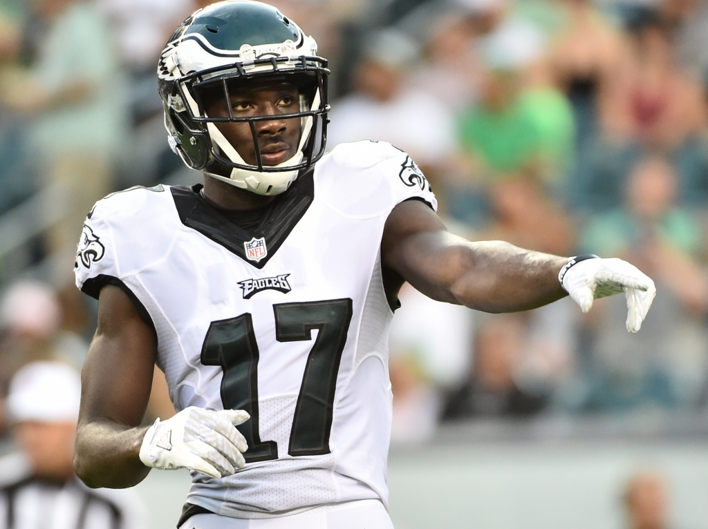 Aug 11 2016 Philadelphia PA USA Philadelphia Eagles wide receiver Nelson Agholor against the Tampa Bay Buccaneers at Lincoln Financial Field. The Eagles defeated the Buccaneers 17-9. Mandatory Credit Eric Hartline-USA TODAY Sports