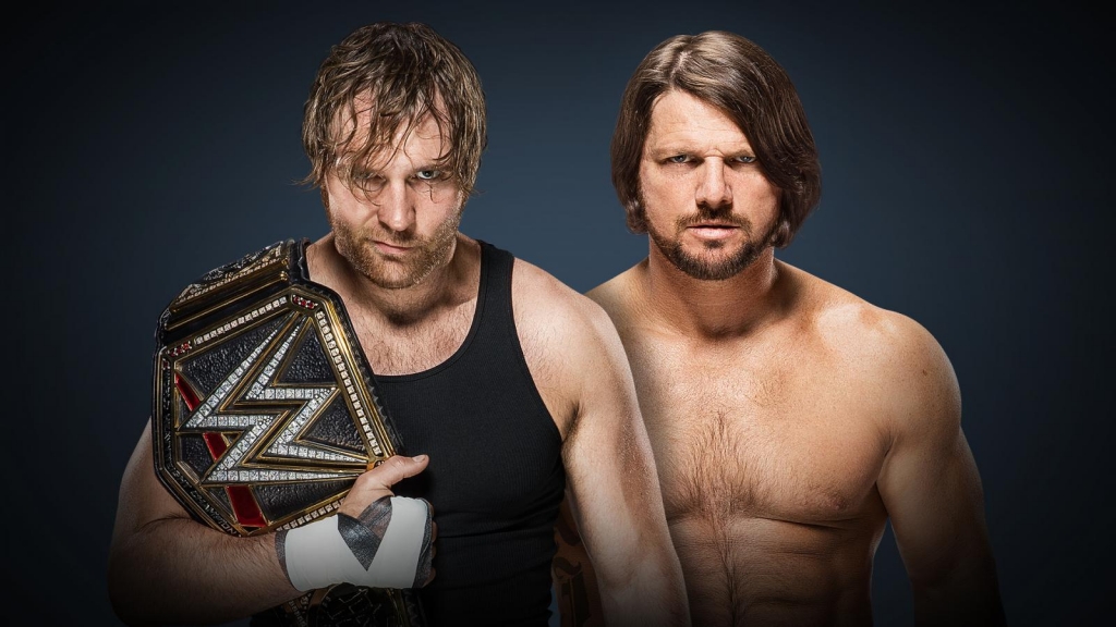 Backlash 2016 Smackdown WWE World Championship A.J. Styles vs Dean Ambrose