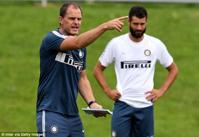 New Inter Milan manager Frank de Boer is ready to challenge Juventus for the Serie A title