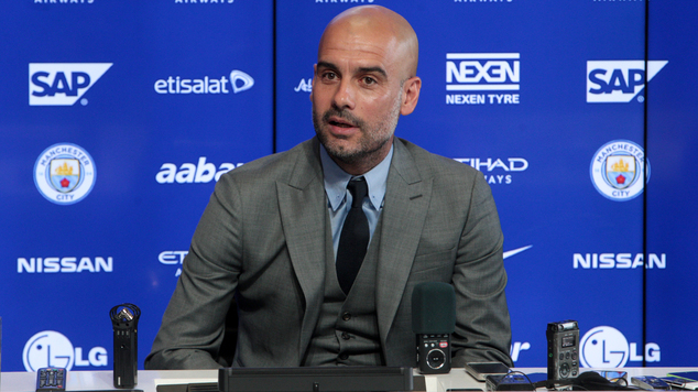 New Manchester City manager Pep Guardiola will see his side take on Steaua Bucharest in the Champions League play-offs