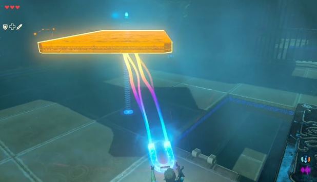 Link gets a new ability in The Legend of Zelda Breath of the Wild