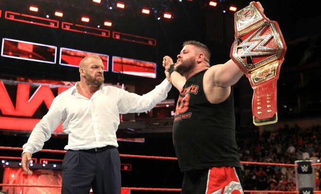 Triple H makes shocking return, helps Kevin Owens win WWE Universal Championship