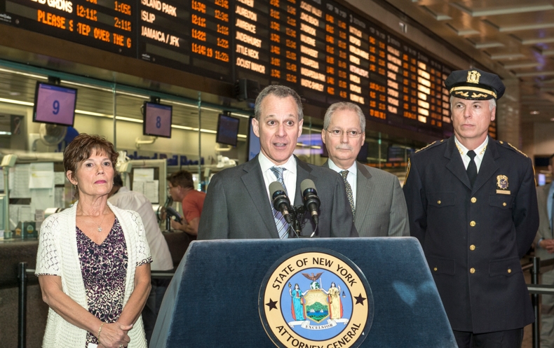 New York Attorney General Eric T. Schneiderman. Credit Metropolitan Transportation Authority  Flickr CC BY 2.0