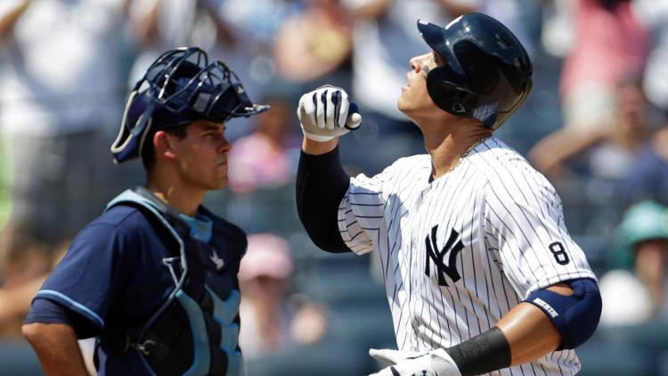 New York Yankees right fielder Aaron Judge