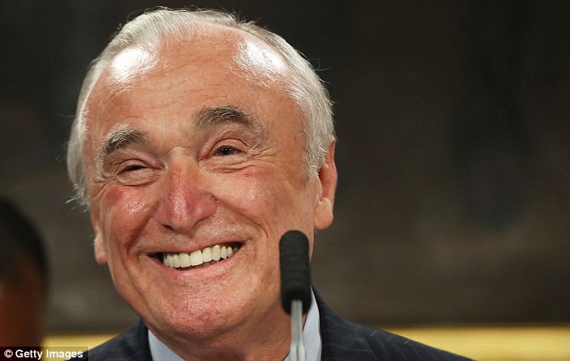 Outgoing New York City police commissioner Bill Bratton told CBS that he can't understand why Donald Trump is doing so well and said the billionaire'scares the hell out of