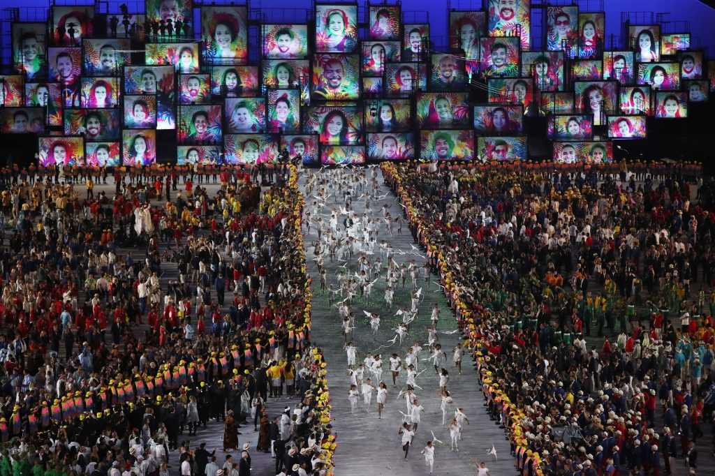 Opening Ceremony 2016 Olympic Games- Olympics Day 0