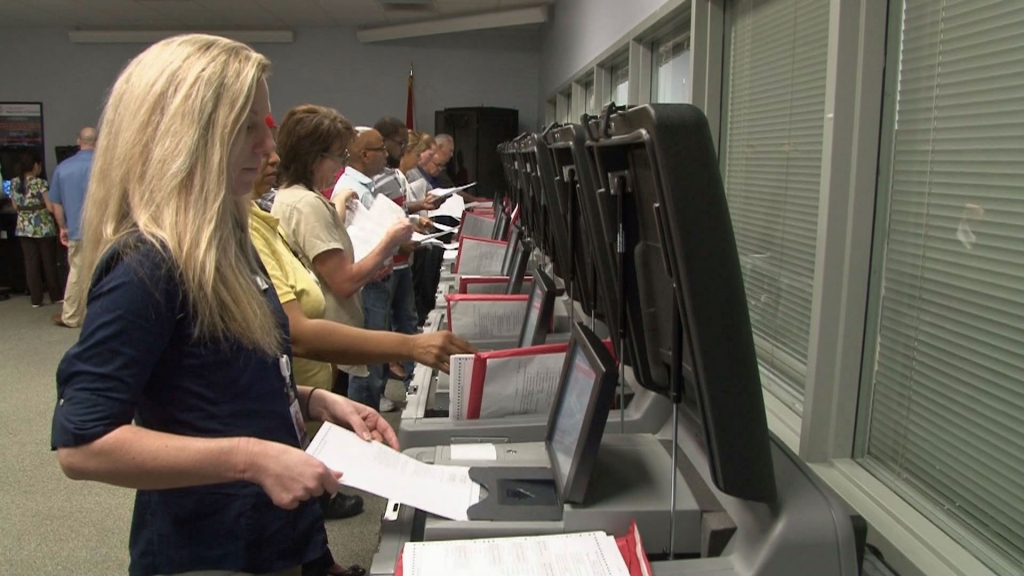 10News asked Hillsborough's Supervisor of Elections at a public test of voting machines what he thinks about Trump's claims