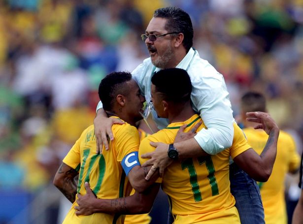 Rogelio Micale Brazil U23 6-0 Honduras U23 Olympics-Mens-Football-Semi-Final