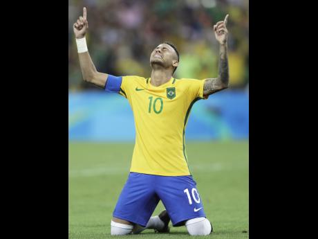 Neymar penalty lifts Brazil over Germany for football gold medal at Rio Olympics