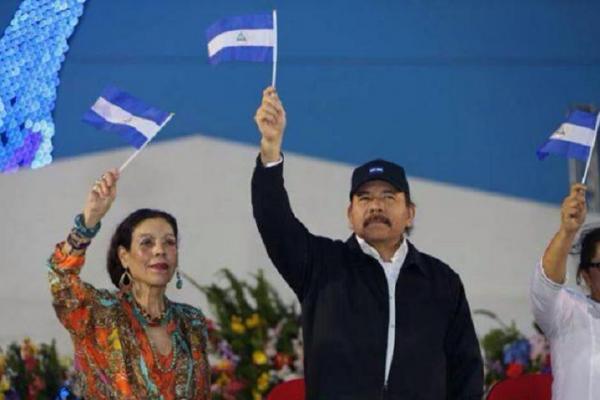 Nicaragua's president names his wife Rosario as his running mate