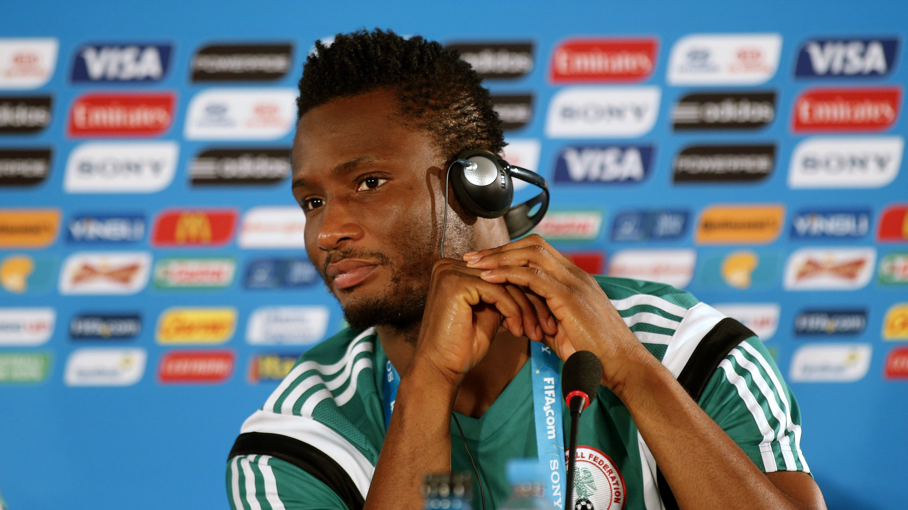 Nigeria's Olympics soccer team captain Mikel John Obi