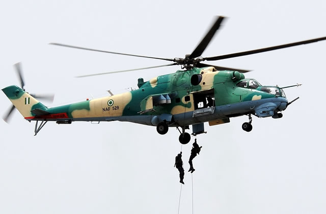 Nigerian Air Force fighter jet