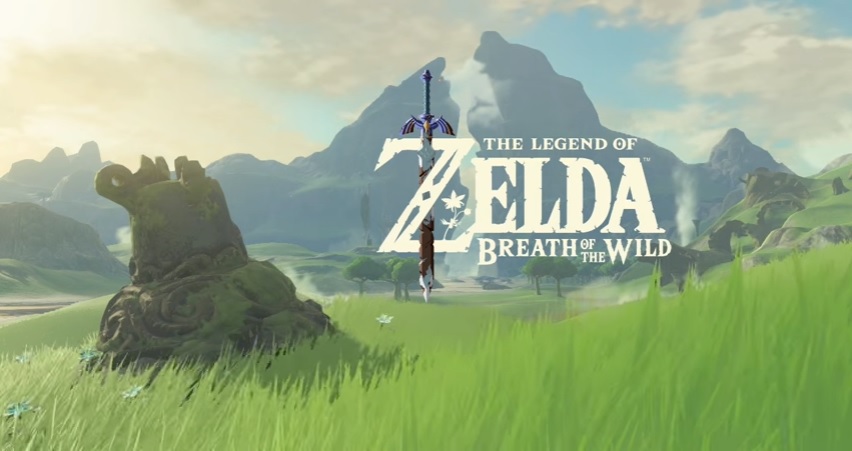 The intro of'The Legend of Zelda Breath of the Wild' as seen in the game's official trailer