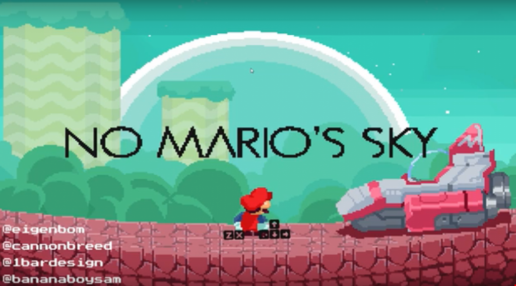 No Mario's Sky created in 72 hours