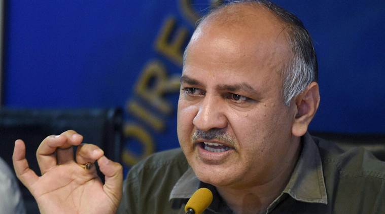 New Delhi Delhi Dy CM Manish Sisodia addresses the press at Delhi Secretariat on Thursday. PTI