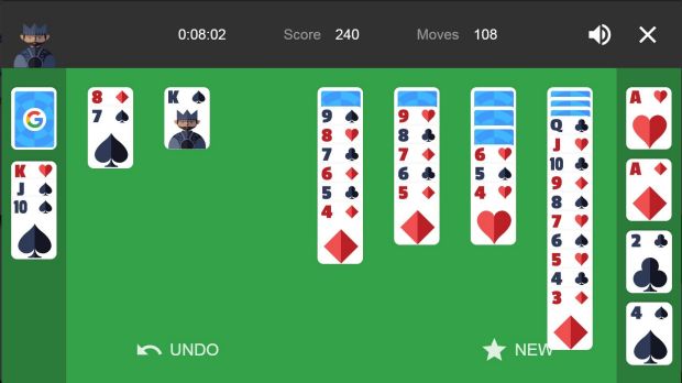 No surprises or new features here just a solid version of solitaire