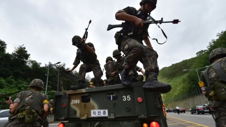 Two-week annual Ulchi Freedom exercise is largely computer-simulated but still involves 50,000 South Korean and 30,000 US soldiers