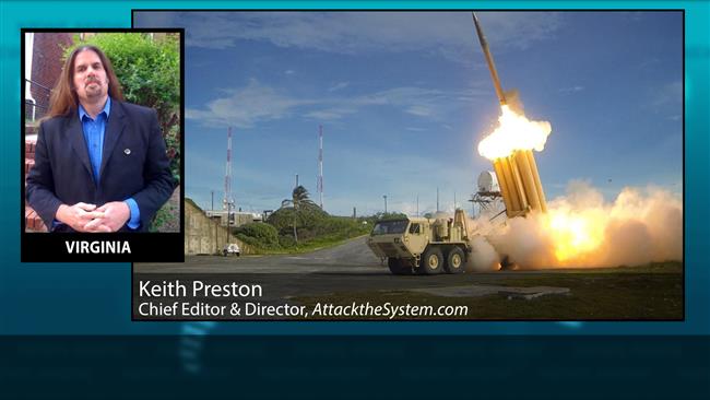 “We do not really want to have an arms race escalate between the two countries particularly when the United States North Korea and China are all nuclear-armed nations,” says Keith Preston an American political analyst