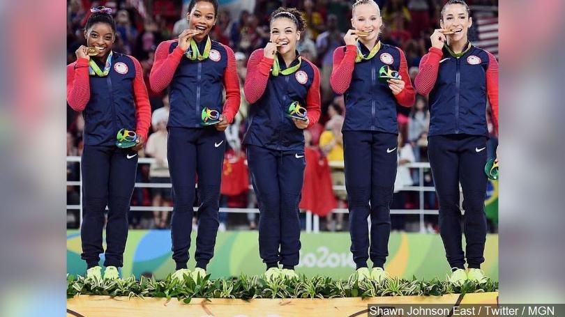 Karolyi's 'Final Five' US team wins gymnastics gold