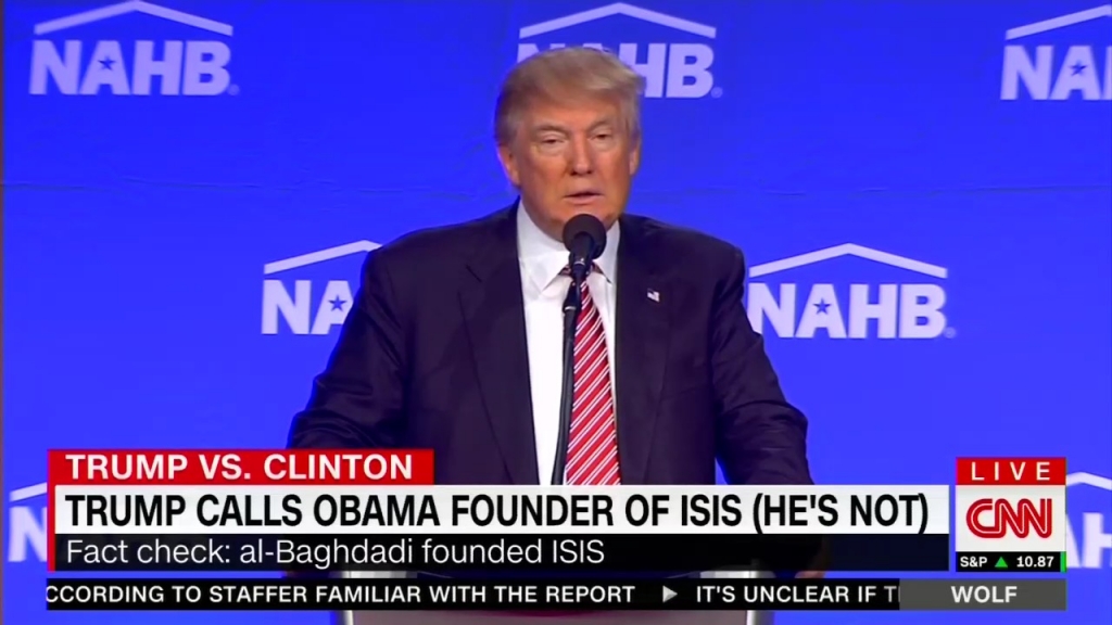 CNN's Kayleigh McEnany Tries, And Fails, To Defend Trump's Claim Obama 'Is The Founder Of ISIS'