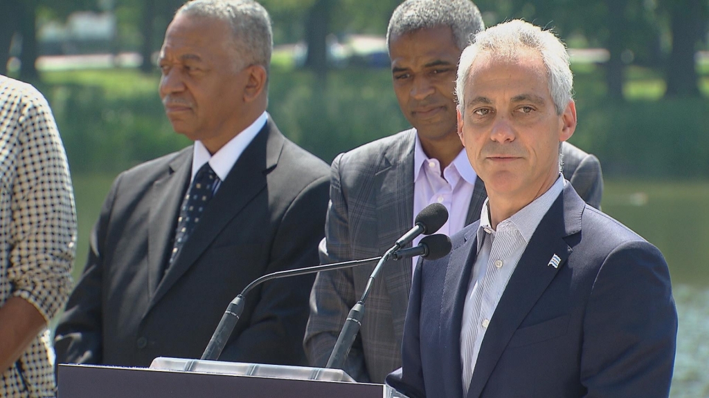 Mayor Rahm Emanuel “I want to make sure the entire city of Chicago specifically the South Side of Chicago benefits from a once-in-a-lifetime cultural and educational investment.”