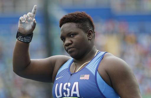 Ole Miss sophomore Raven Saunders made her Olympic debut Friday