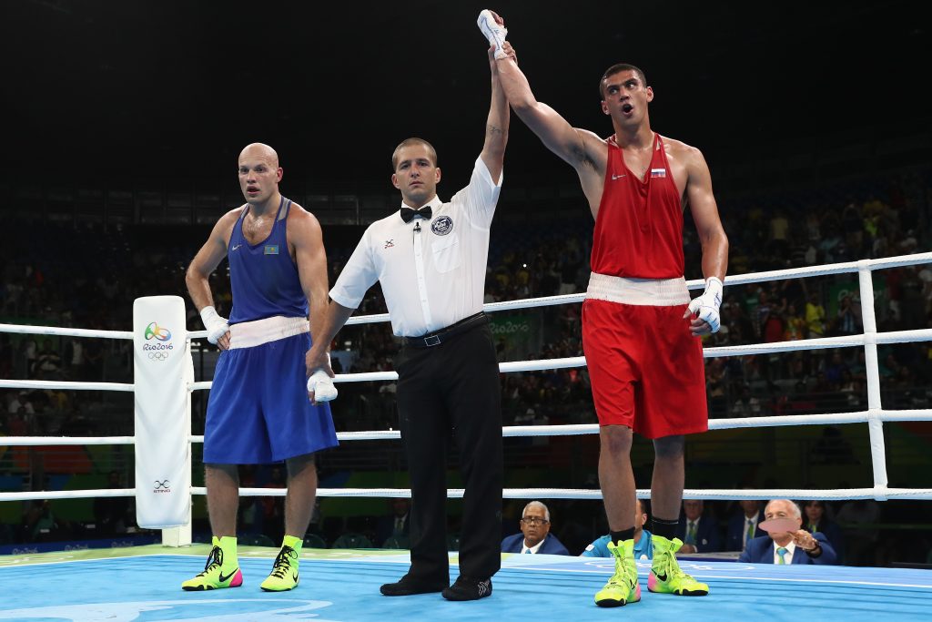 Olympic boxing judges