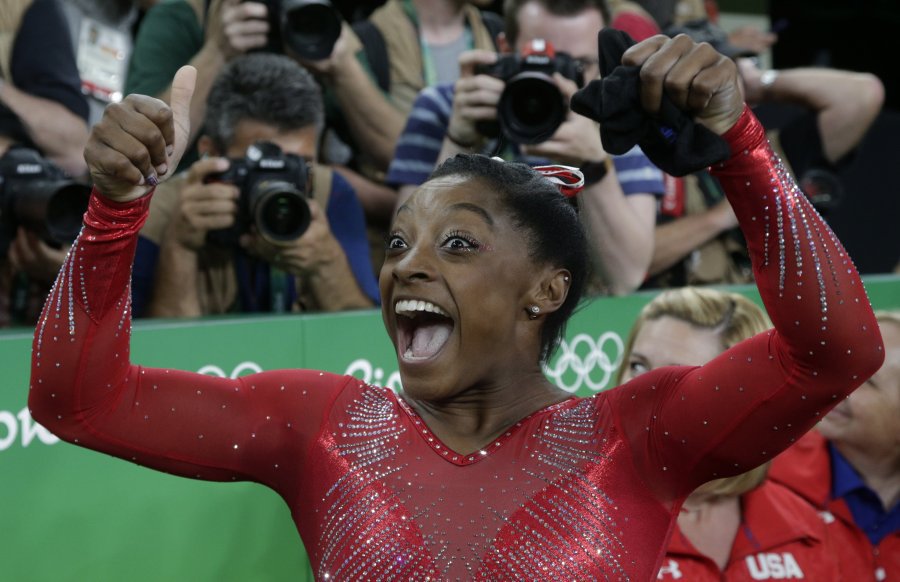 American Simone Biles worked hard to improve her vault and it paid off Sunday with gold'I was able to upgrade my second vault and it's exactly what I needed to do. Dmitri Lovetsky Associated Press