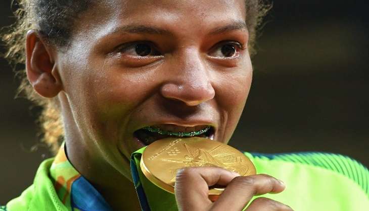 Rio 2016 Martial artist Rafaela Silva wins host nation Brazil's first gold medal