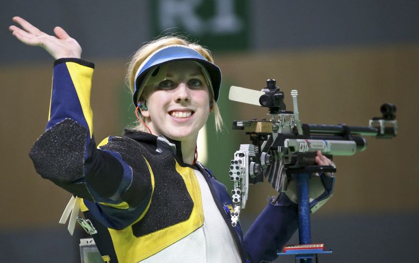 First gold medal in Rio goes to US shooter