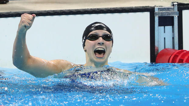 Ledecky, not Franklin, all the swimming rage at Rio Olympics