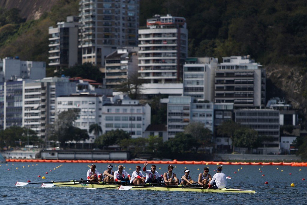 Britain topped the medals table after winning the eights