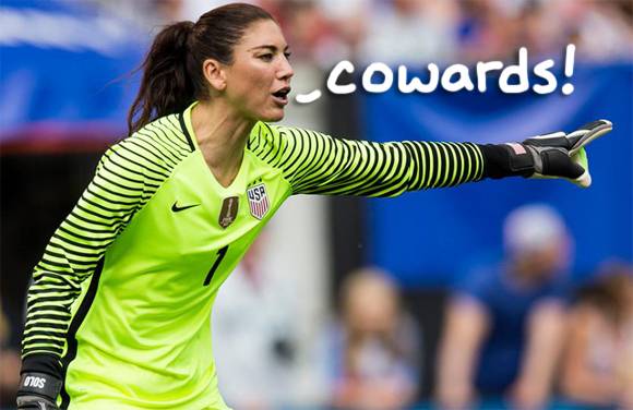 Hope Solo Slams Swedish Women's Soccer Team As 'Bunch of Cowards' After Olympic Loss