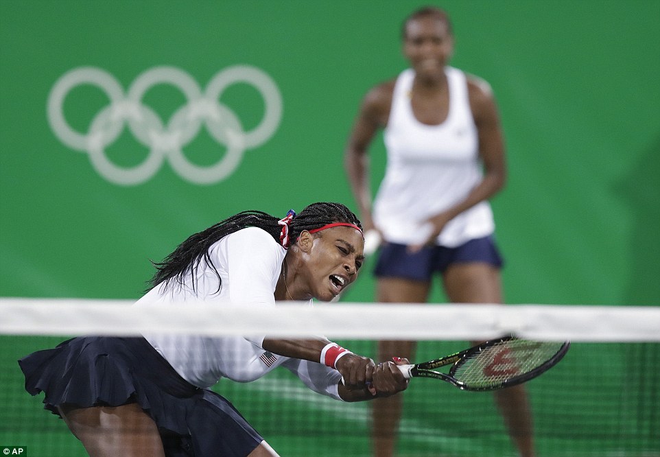 Three-time doubles gold medalists Venus and Serena Williams have lost their first ever Olympics match