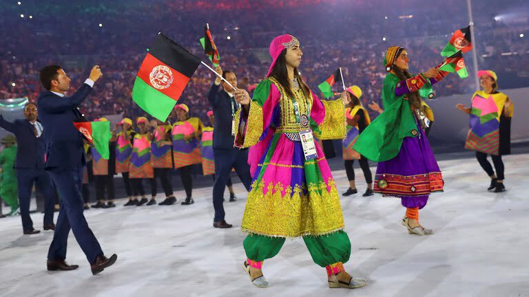 Afghan athletes in Olympics