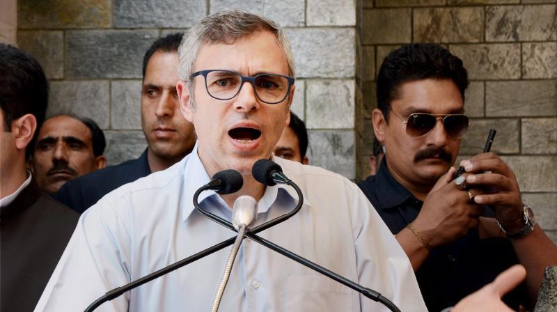 Omar Abdullah in a file