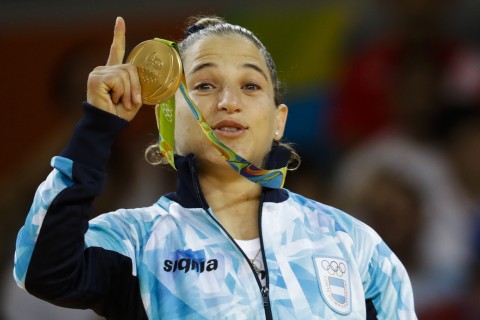 Pareto wins Argentina's first ever judo gold as home hope Menezes bows out