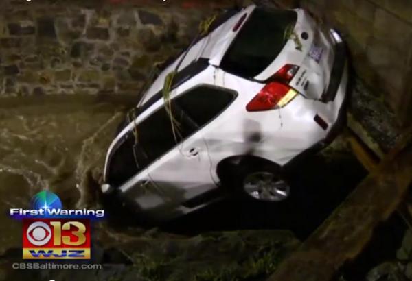 Flooding snarls Baltimore area