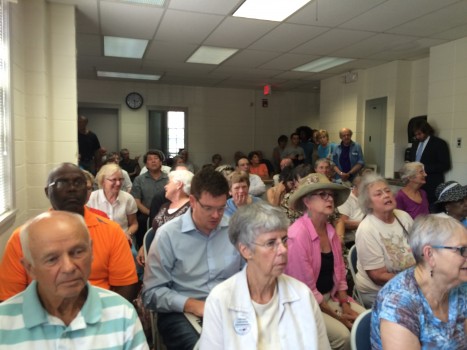 Orange County Board of Elections meeting in August 2016