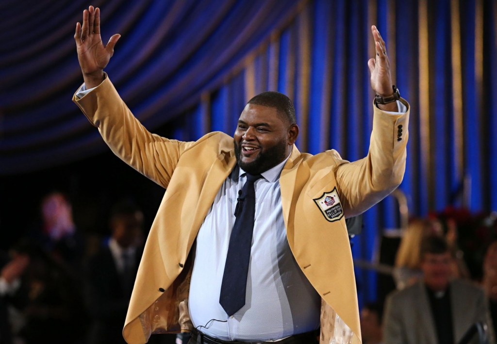 Pro Football Hall of Fame Gold Jacket Ceremony Orlando Pace