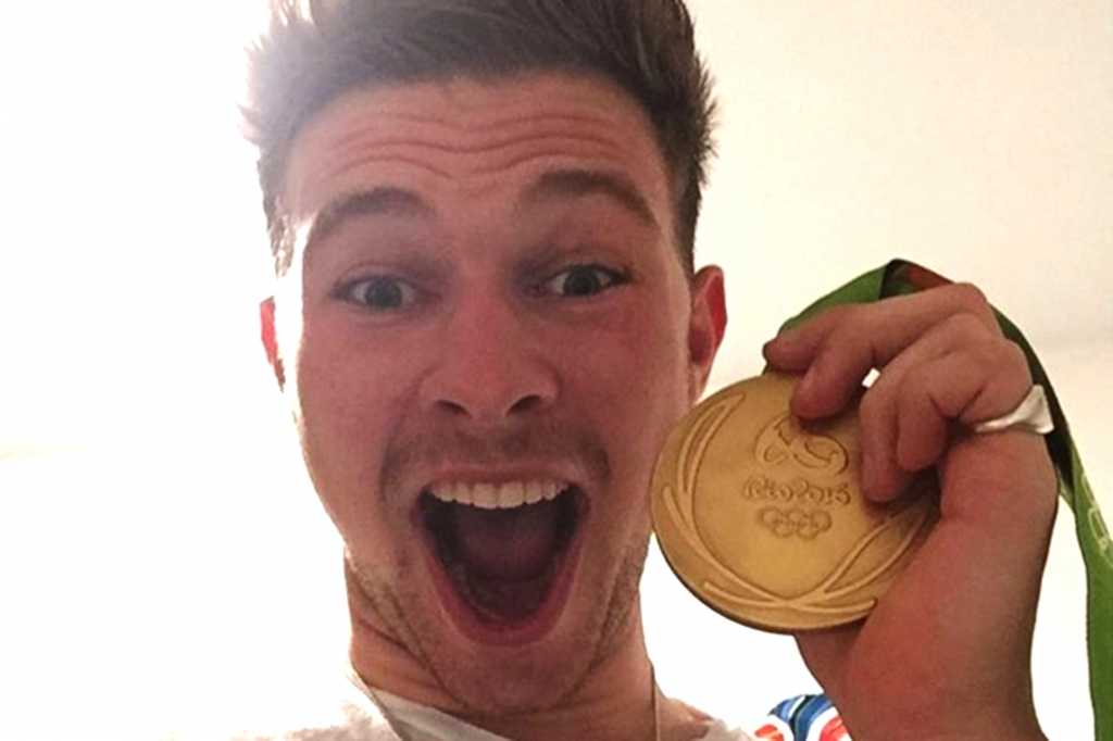 Owain Doull 23 the youngest member of the four-man team posted