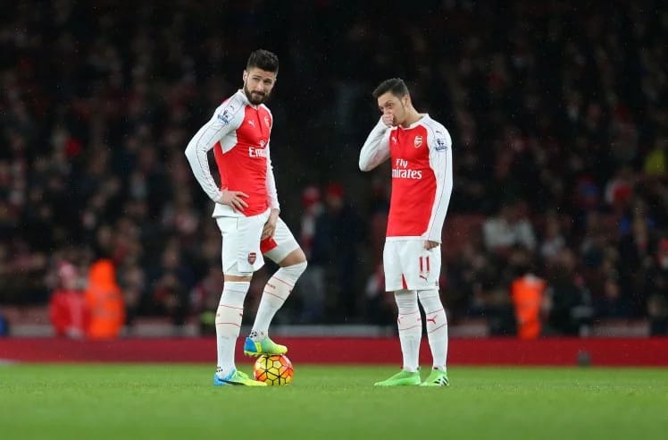 Ozil and Giroud