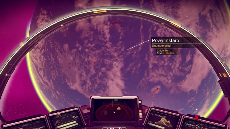 No Man's Sky space