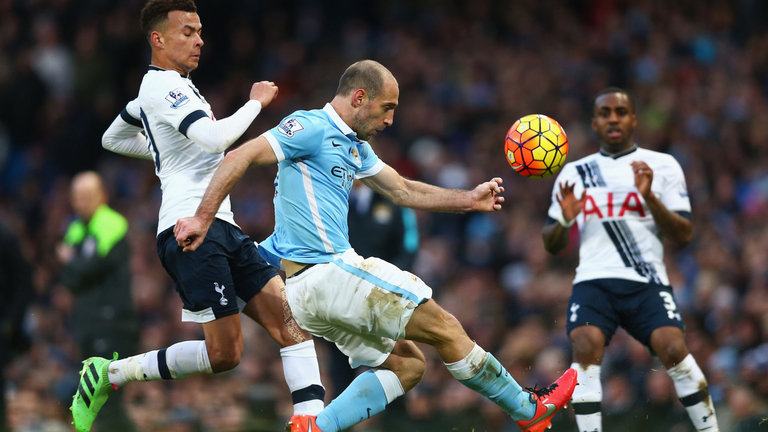 Pablo Zabaleta has made more than 300 appearances for Manchester City