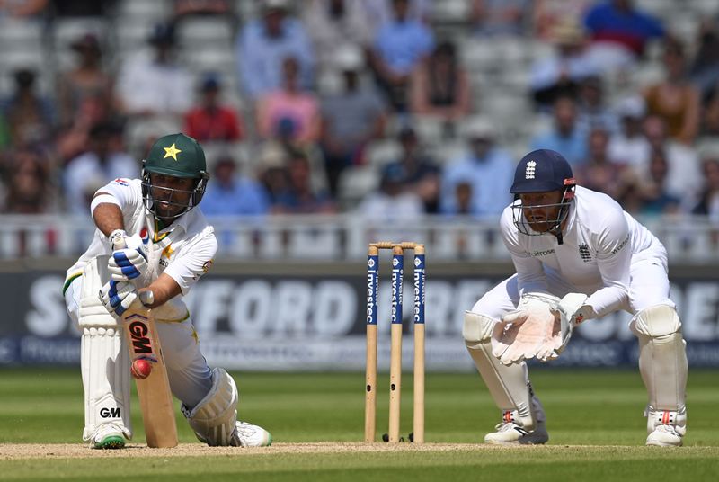 Aslam and Ali hold firm against England