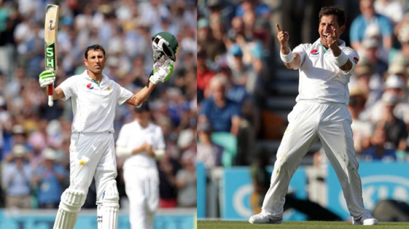 Younis Khan’s double hundred and Yasir Shah’s three-wicket spell at the end of third day’s play pegged back England at The Oval