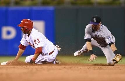 Thompson gets first big league win, Howard powers Phillies past Rockies