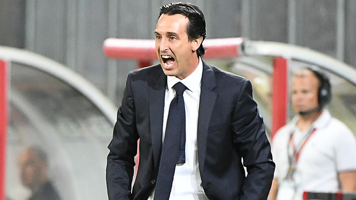 Paris Saint Germain coach Unai Emery            
    
              
     
     
           Show Grid