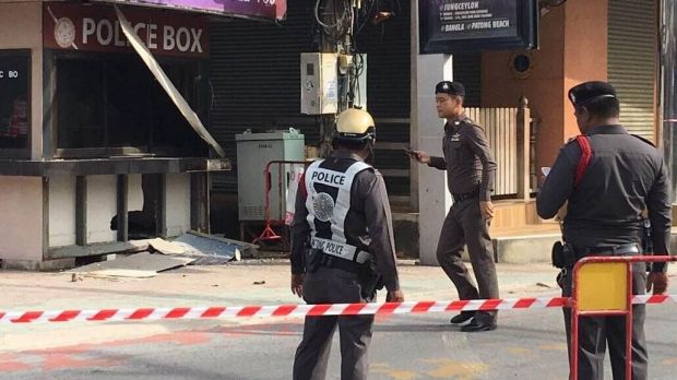 Patong on Phuket Island after the explosions